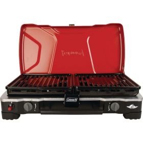 Hyperflame Fyresergeant 2 Burner 3-IN-1 Propane Stove , Red