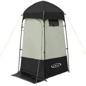 Camping Shower Tent, Privacy Tent Dressing Changing Room, Portable Toilet, Rain Shelter for Camping Beach with Carry Bag