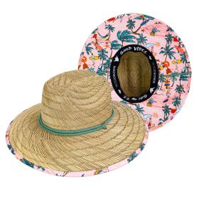 Surf On Straw Lifeguard Hat