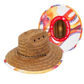 Octopus Junior Straw Lifeguard Hat
